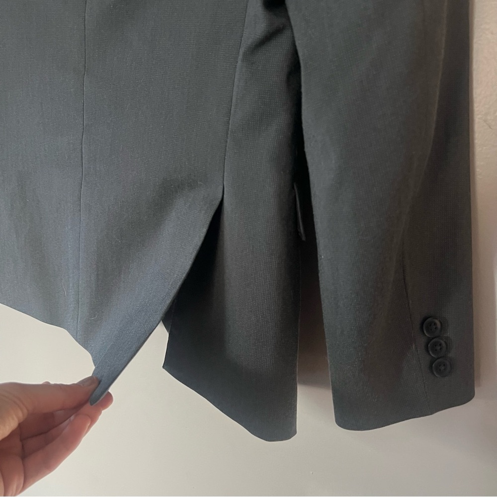 Michael Strahan Boys 14 Grey Suit Jacket Pants Formal Gray Wedding Event Church - Picture 9 of 16